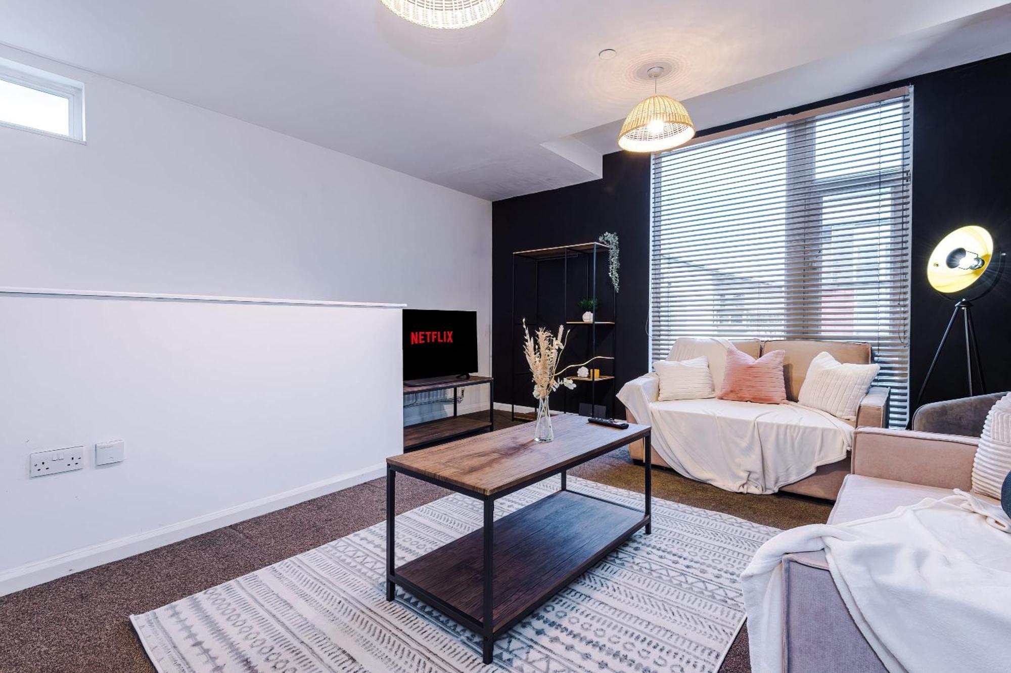 曼彻斯特Rest&Recharge At A Spacious Townhouse By The Etihad别墅 外观 照片