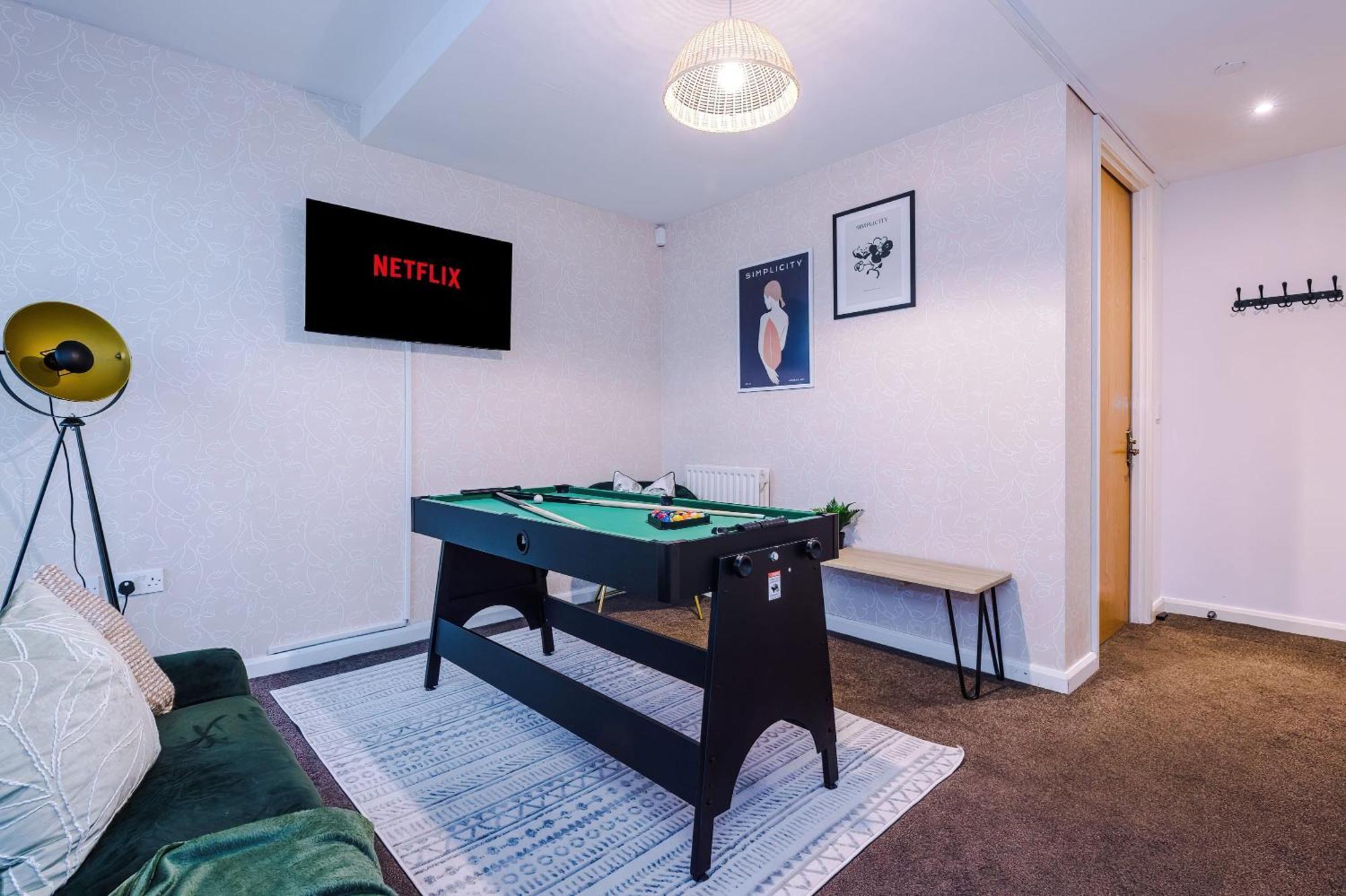 曼彻斯特Rest&Recharge At A Spacious Townhouse By The Etihad别墅 外观 照片