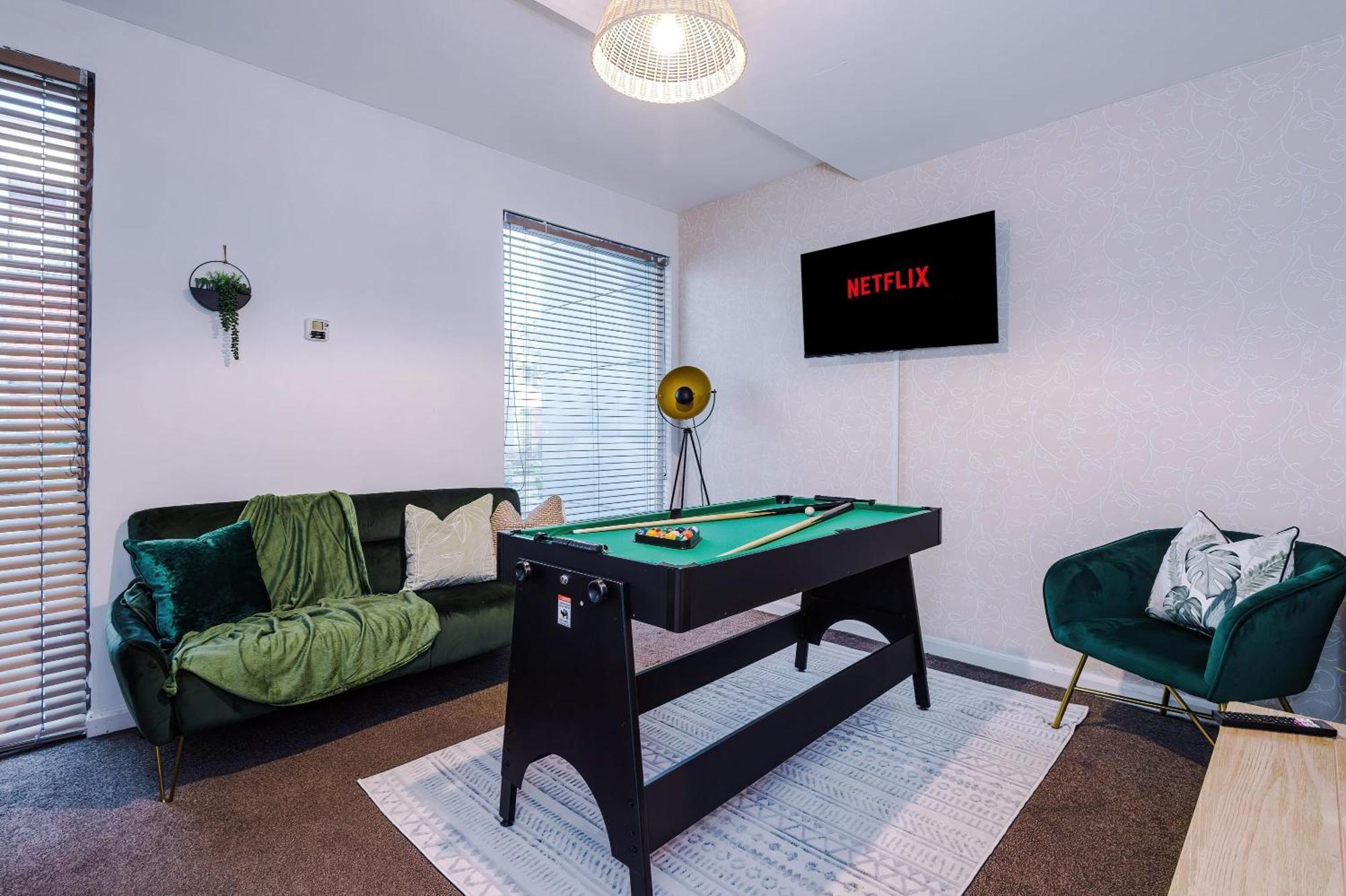 曼彻斯特Rest&Recharge At A Spacious Townhouse By The Etihad别墅 外观 照片